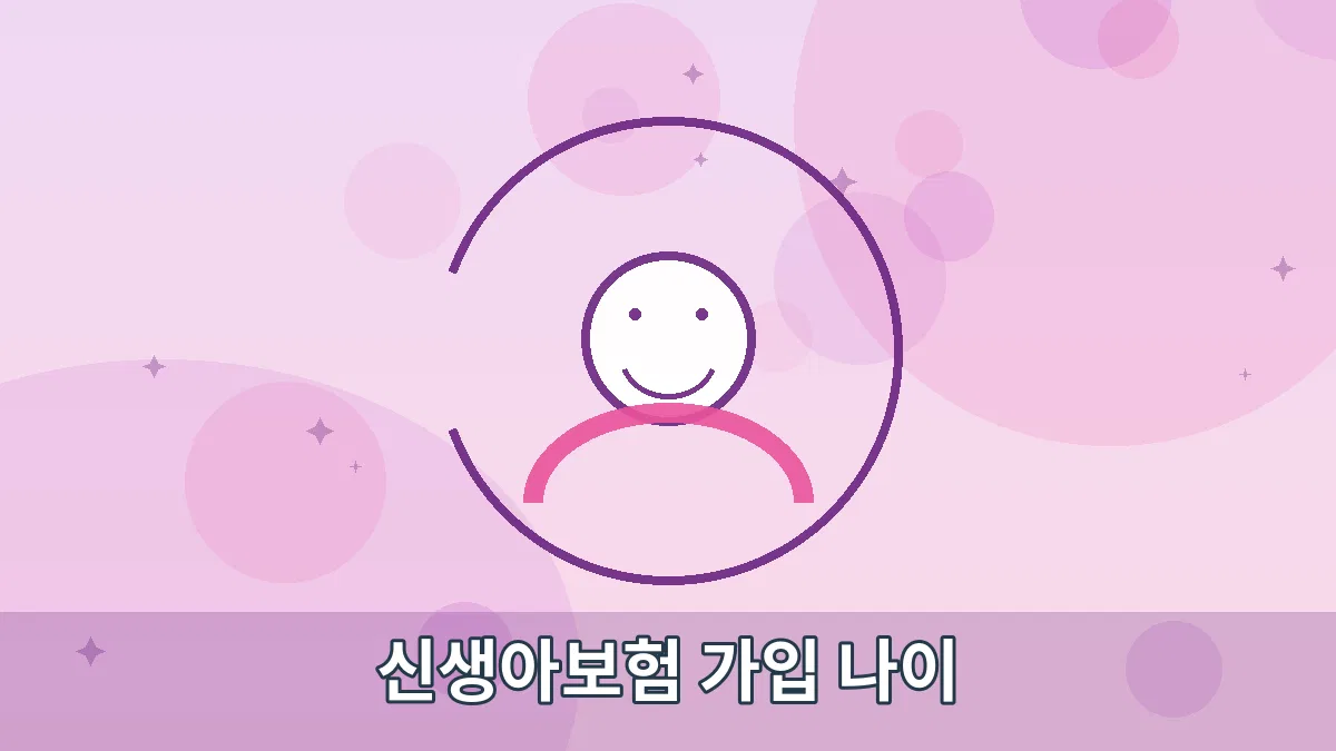 신생아보험 가입 나이 안내 이미지 1