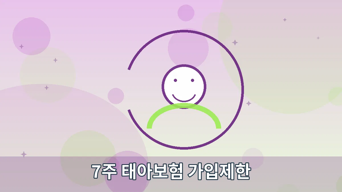 7주 태아보험 가입제한 안내 이미지 5